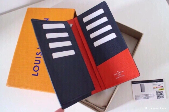 AAA Pruses Bags Vuitton Brazza Wallet Louis 0817